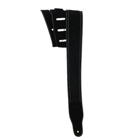 Bretelle de guitare BG 351 en cuir fait main | Patrick Bléses
