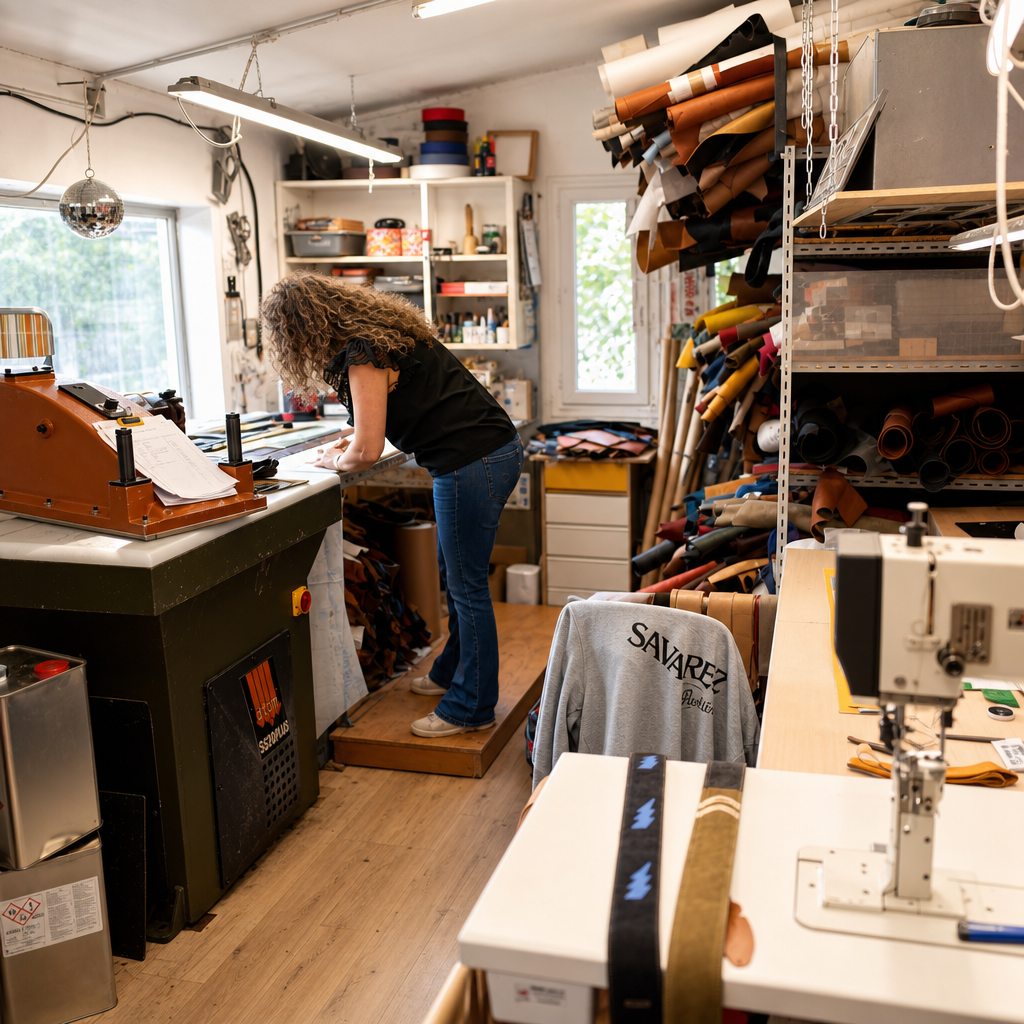 L'atelier Patrick Bleses à Romans-sur-Isère